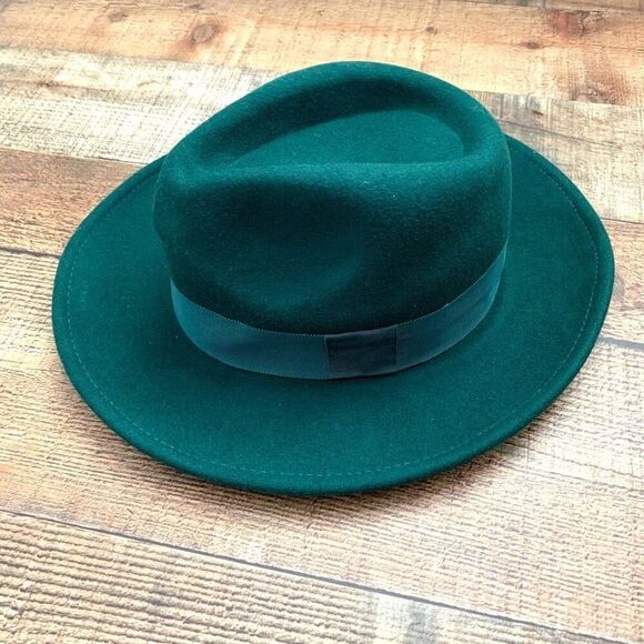 ✨ALDO GREEN NYDAYDDA FEDORA SZ S/M HAT✨ - Picture 5 of 16